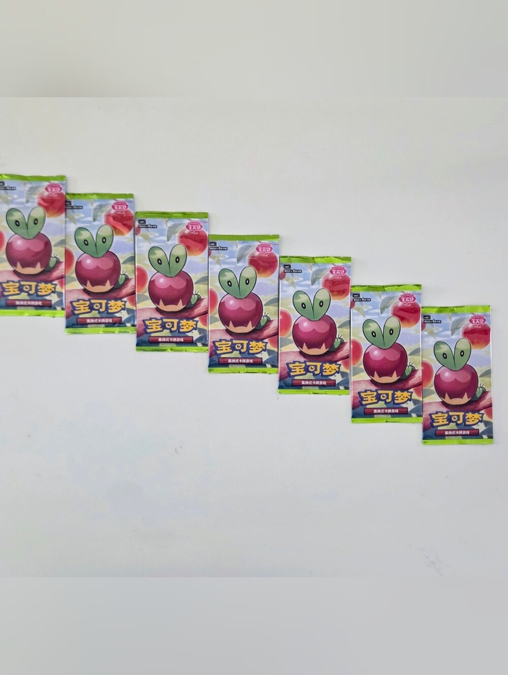 Pokémon TCG Gem Pack Vol. 6 Applin Sealed Chinese 7 Booster Pack